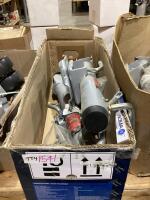 (2) TOWKING 1000LB SWING-UP TRAILER JACKS WHEEL