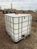 Poly tank in crib non-potable