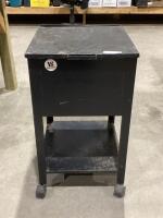WELL SERV METAL CABINET