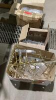SHELF #12 - VINTAGE LIGHT FIXTURE WITH PLASTIC ICICLES