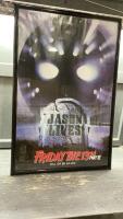 SHELF #5 - 2 LARGE MOVIE POSTERS - FRIDAY THE 13TH + SWEENY TODD