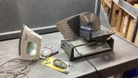 CUISINART MEAT SLICER + SUNBEAM STEAM IRON