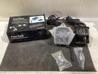 (2) TRACTOR CAMERAS, (1) BATTERY & MAGNET FOR TRACTOR CAMERA