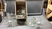 BOX OF ASSORTED CANNING JARS