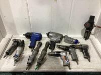 COLLECTION OF PNEUMATIC AIR TOOLS