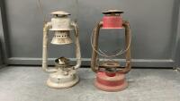 RUSTIC GSW BEACON LANTERNS - NO GLOBES