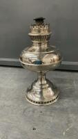 GAS LAMP W/ STAINLESS BASE