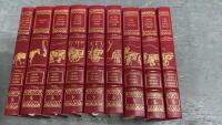 LITTLE HOUSE ON THE PRAIRIE LEATHER BOUND BOOKS BY LAURA INGALLS WILDER