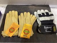 (3) PAIRS OF GLOVES