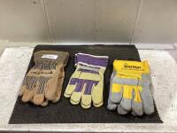 (3) PAIRS OF GLOVES