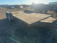 16 foot lowboy auto trailer ( NO VIN )