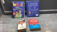 FLAT W/ (2) BEDTIME STORY BOOKS + (2) DICTIONARIES