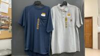 (2) T-SHIRTS&hellip;.COLLARED CARHARTT AND BLUE ARIAT T-SHIRT&hellip;BOTH M