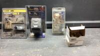 DOOR DEADBOLT, SPRING HINGES, SECURITY LOCK , CONCEALED KEY STORAGE