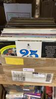 BOX OF LP RECORDS