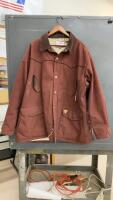 POWDER RIVER OUTFITTERS DENIM JACKET W/ FLEECE LINING