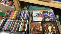 (2) BOXES OF DVD&rsquo;S