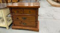 3-DRAWER END TABLE