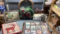 CHRISTMAS WREATH, PICTURES - WESTERN THEME