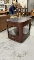 SIDE TABLE W/ LOWER DRAWER