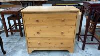 SMALL 3-DRAWER PINE DRESSER