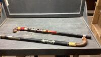 VINTAGE FIELD HOCKEY STICKS