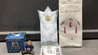 NHL OILERS BEAVER + 2006 TEAM CANADA MINI HOCKEY JERSEY