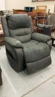 FOREST GREEN POWER RECLINER