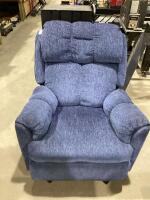 BLUE RECLINER