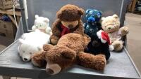 LAUNDRY BASKET FULL OF STUFFIES