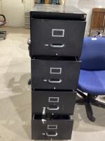 4 DRAWER FILING CABINET