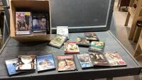 BOX OF DVD&rsquo;S