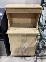 WOODEN MICROWAVE CABINET