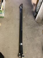 ASSORTED CURTAIN RODS 5PC