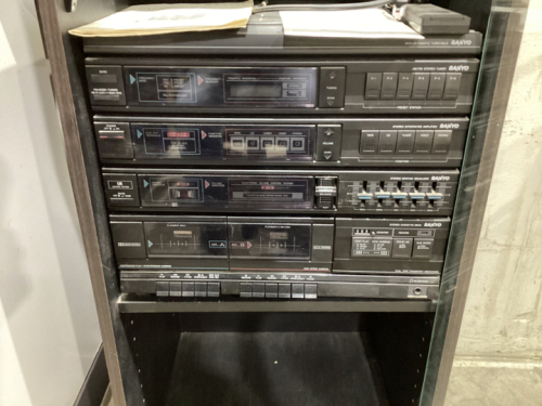 SANYO STEREO SYSTEM - DONATION