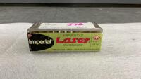(50) LIVE ROUNDS IMPERIAL LASER .22 LR HP.....PAL REQUIRED FOR PURCHASE