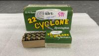 (400) LIVE ROUNDS REMINGTON .22 LR CYCLONES&hellip;.PAL REQUIRED FOR PURCHASE