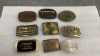 ASSORTED. BELT BUCKLES