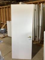 WOODEN DOOR WITH LOCK