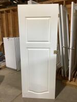 WOODEN SLIDING DOOR WITH LOCK