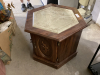 6-SIDED END TABLE