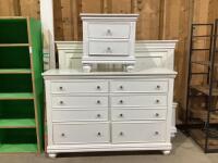 BEDFRAME, CABINET & DRESSER
