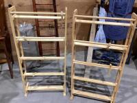 (2) DC/DVD STORAGE RACK