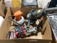 SHOP BOX W/ SANDER, POLISHER & GRINDER