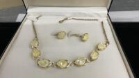 FIFTH AVENUE COLLECTION NECKLACE & EARRING SET