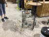 METAL GROCERY CART,METAL MAGAZINE RACK