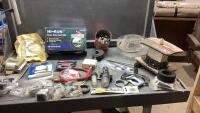 HYDRAULIC HOSE, PRE CLEANER BOWLS, HD INNER TUBE 11RX15, PRINTER HEAD FOR A SCALE(NO SCALE), DRILL BITS, BATTERY HOLD DOWNS