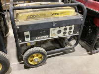 CHAMPION GENERATOR. 4000 STARTING WATT. MAX 3000