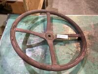 ANTIQUE STEERING WHEEL