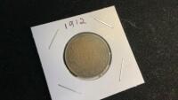 CANADA LARGE ONE CENT COIN - 1912